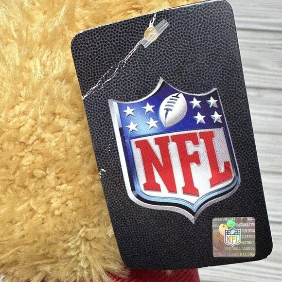 Good Stuff NFL Atlanta Falcons Cheerleader Plush Bear Beige Megaphone 13 Inch - Picture 5 of 10